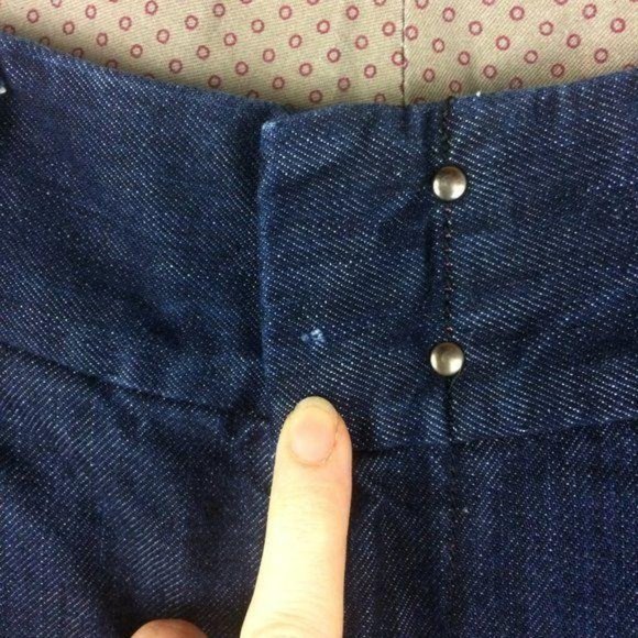 Diesel Women's Size 28 Bootik Wide Leg Cotton Denim Trouser Jeans Made in Italy - Picture 8 of 8